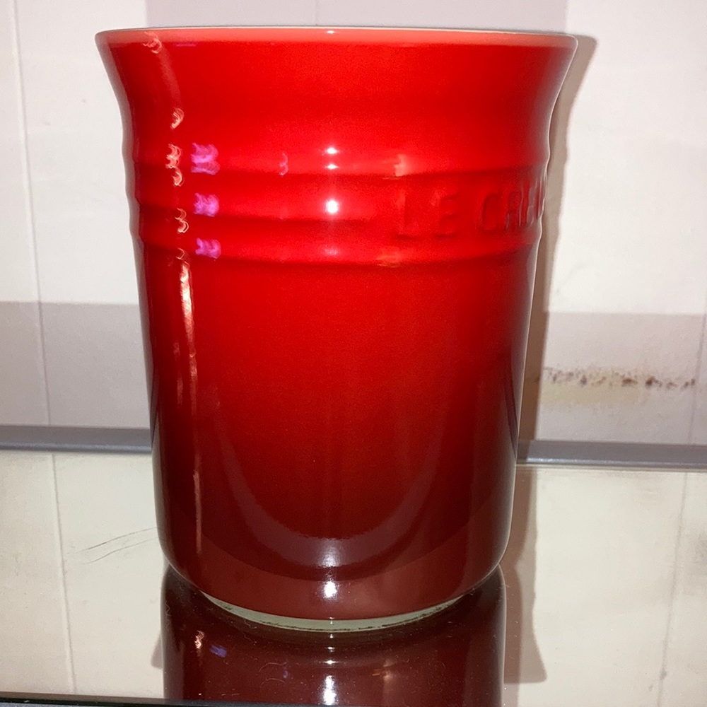 Le Creuset  red ombre utensil-holder